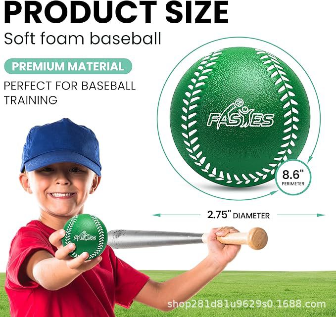 Toy foam baseball 7.0CM-9CM Foam Baseball